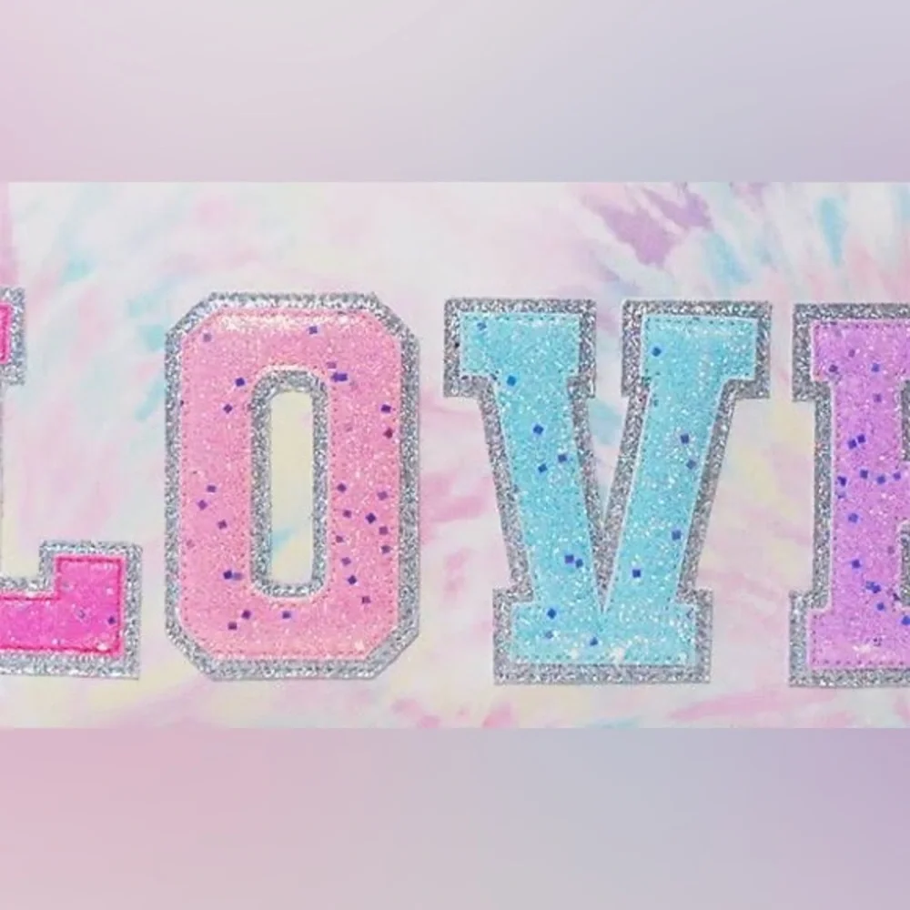 Girl's OMG Accessories Love Tie Dye‎ Duffle Bag - Purple